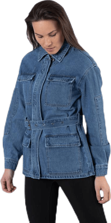 Mynthe Worker Dnm Jacket Blue - Bild 4