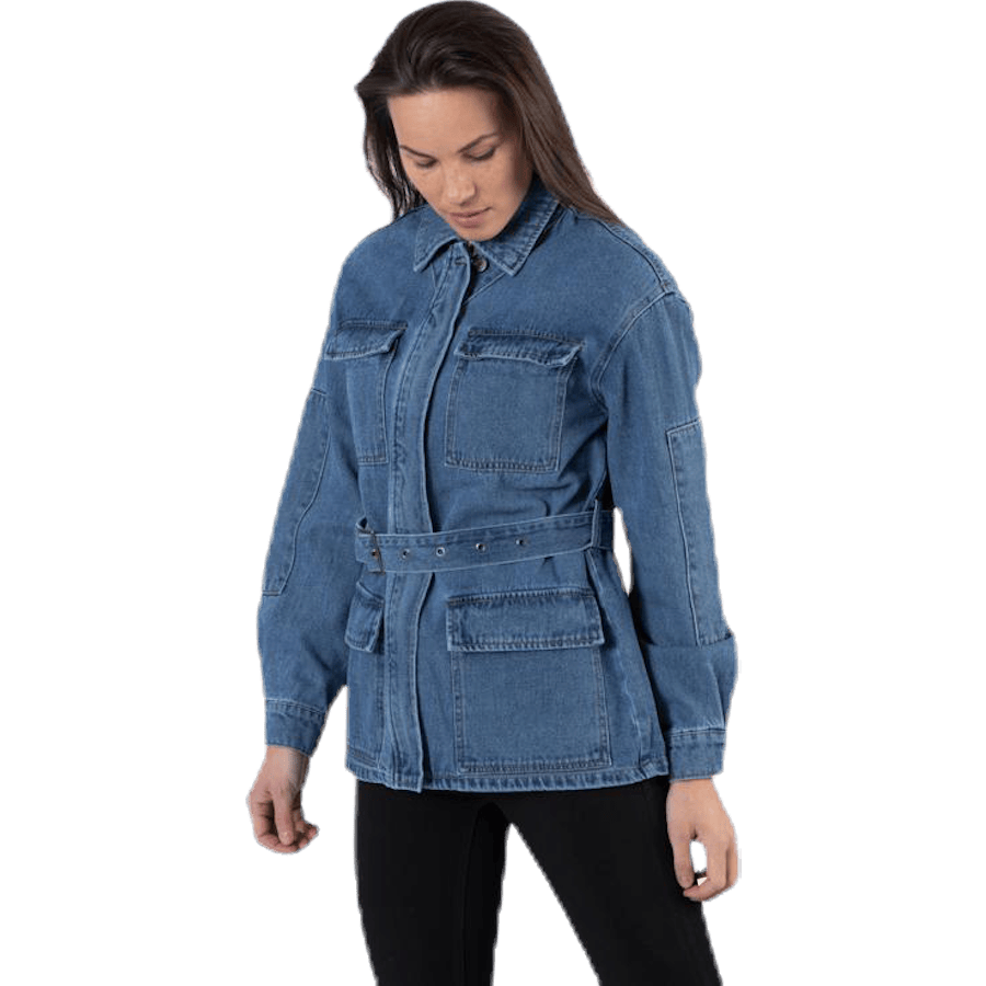 Mynthe Worker Dnm Jacket Blue - Bild 4