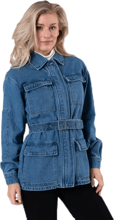 Mynthe Worker Dnm Jacket Blue - Bild 6