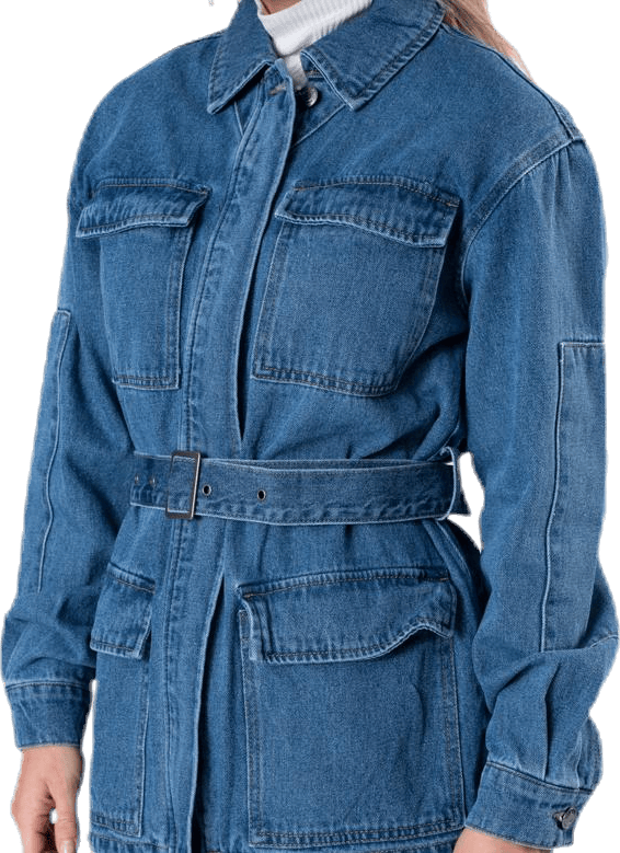 Mynthe Worker Dnm Jacket Blue - Bild 7