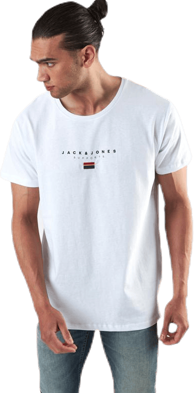 Pride Tee Ss Crew Neck White, Male, Klær, T skjorte, Hvit, M