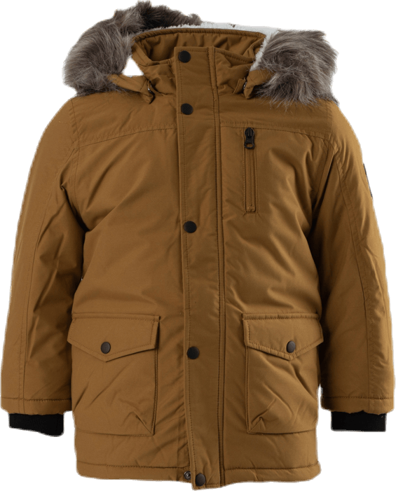 Mibis Parka Jacket Pb Brown, Unisex, Vêtements, vestes, Marron, 86