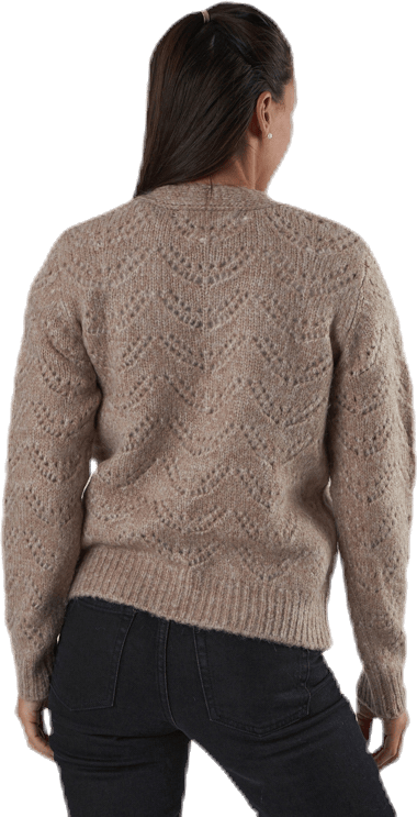 Bibi Ls  Knit Cardigan Beige - Bild 3