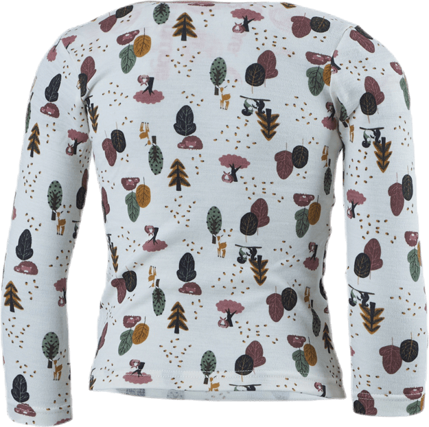 Willit Wool Ls Top White - Bild 3