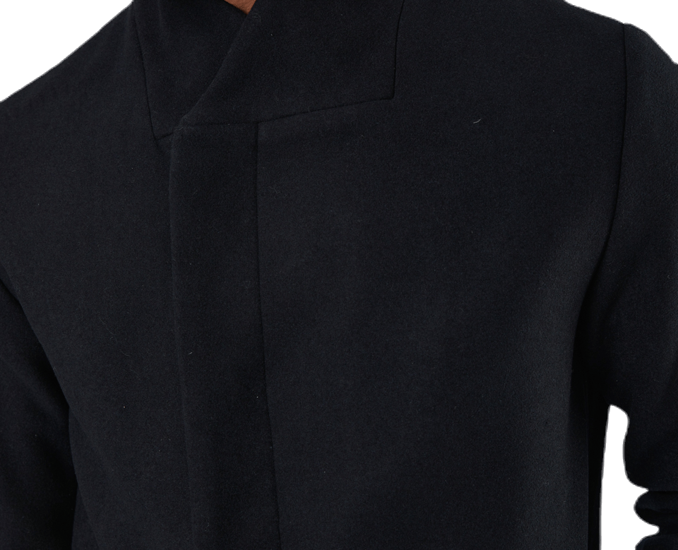 Collum Wool Coat Blue - Bild 6