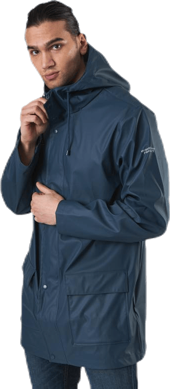 Torsten Rain Jacket Blue, Male, Kläder, jackor, Blå, XXXL