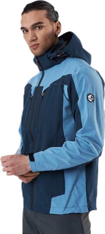 Ron Functional Jacket W-PRO 10000 Blue, Male, Kleding, jassen, Blauw, XL