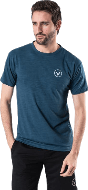 Joker Melange S/S Tee Blue