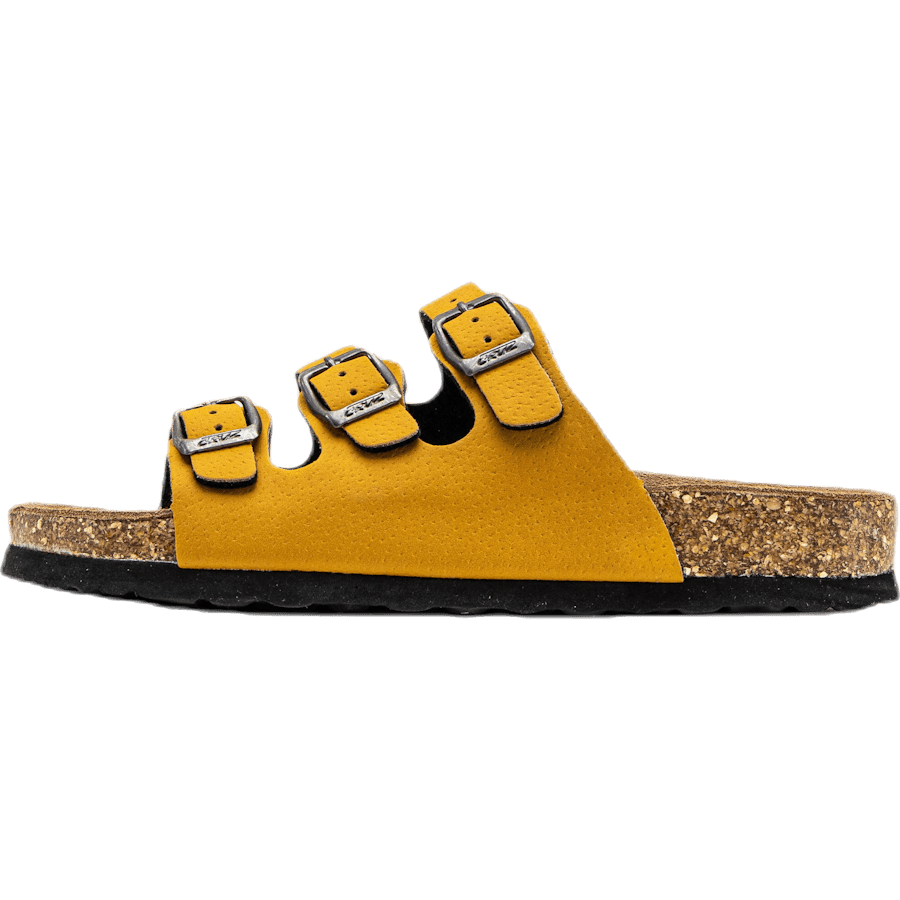 Santa Cork Sandals Gold
