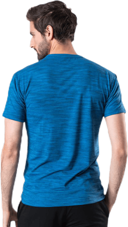 Joker Melange S/S Tee Blue - Bild 2