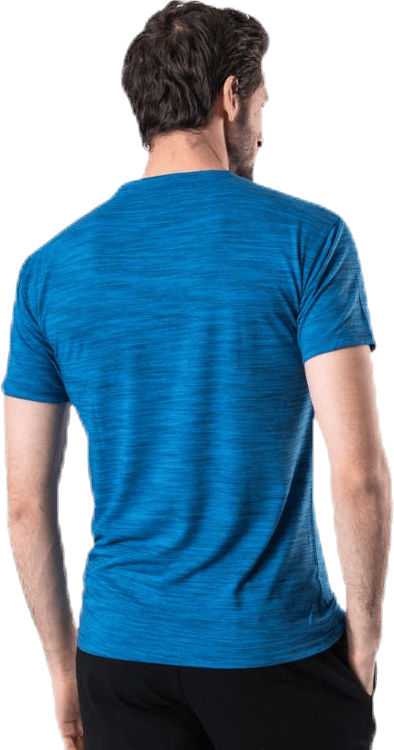 Joker Melange S/S Tee Blue - Bild 3