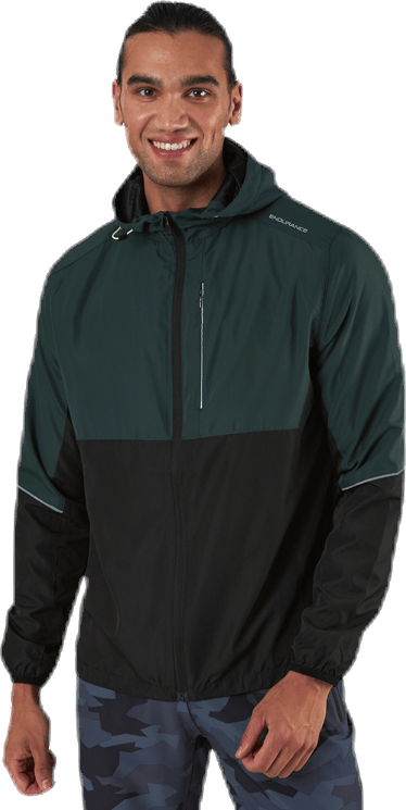 Thorow Running Jacket With Hood Green