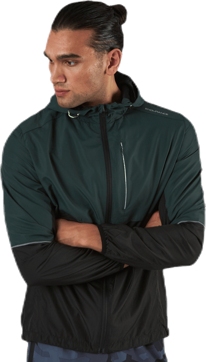 Thorow Running Jacket With Hood Green - Bild 2