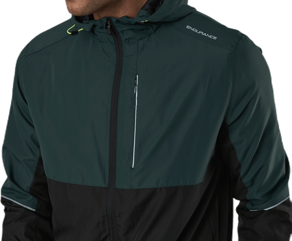 Thorow Running Jacket With Hood Green - Bild 4