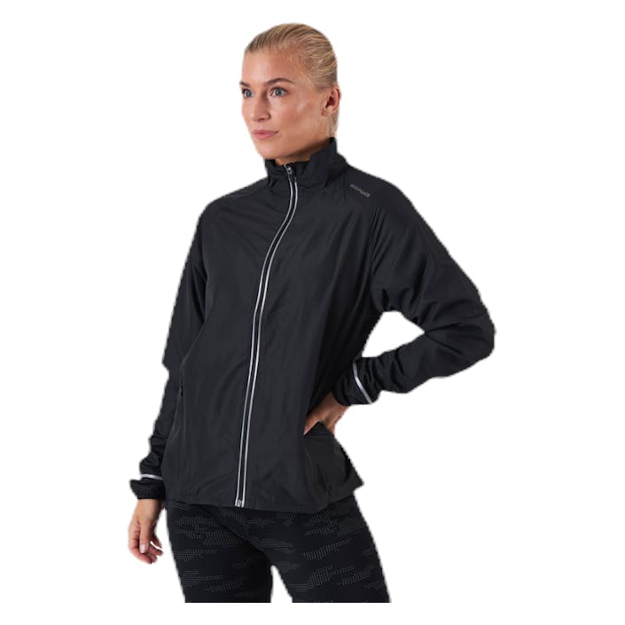 Shela Jacket Black, Female, Apparels, jackets, Running, Black, 50