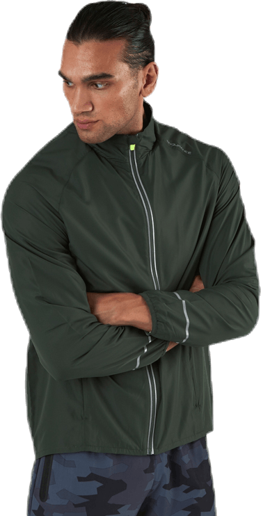 Lessend Jacket Green, Male, Vaatteet, takit, Juoksu, Vihreä, S