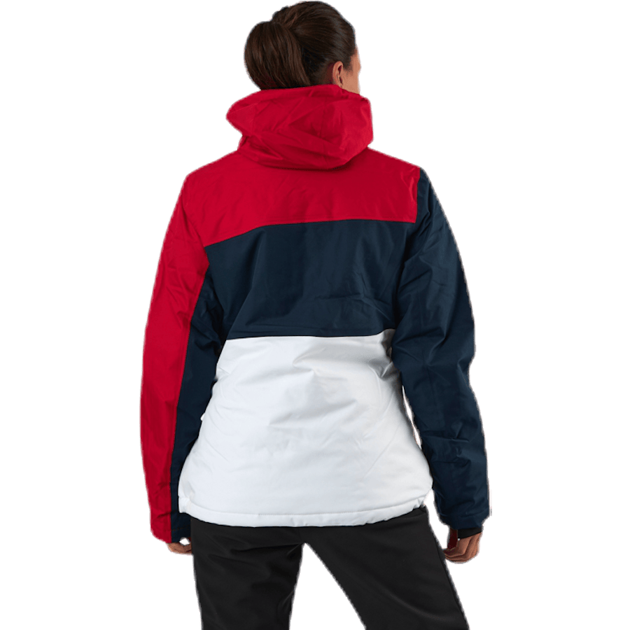 Kamille Ski Jacket W-PRO 10000 Blue/White/Red