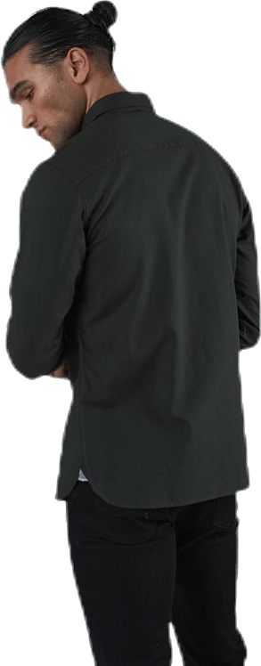 Classic Soft Oxford Shirt L/S Black - Bild 2