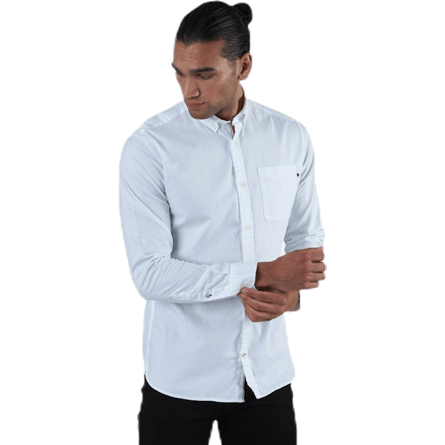 Classic Soft Oxford Shirt L/S White