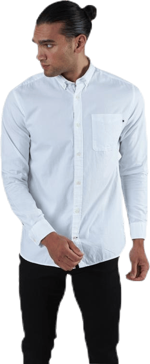 Classic Soft Oxford Shirt L/S White - Bild 3