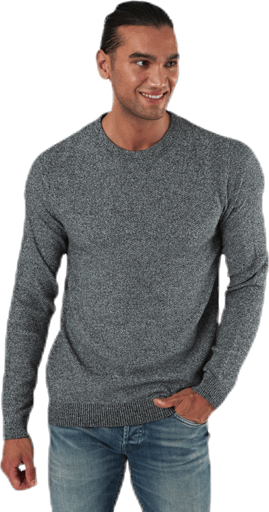 Aaron Knit Crew Neck Black, Male, Abbigliamento, Camicie, Nero, L
