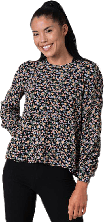 Frya Ls Top D2D Black, Female, Ropa, Camisas, Negro, L