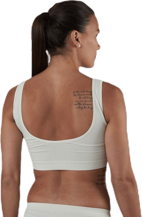 Symmi Rib Bra Top 2-Pack White - Bild 3