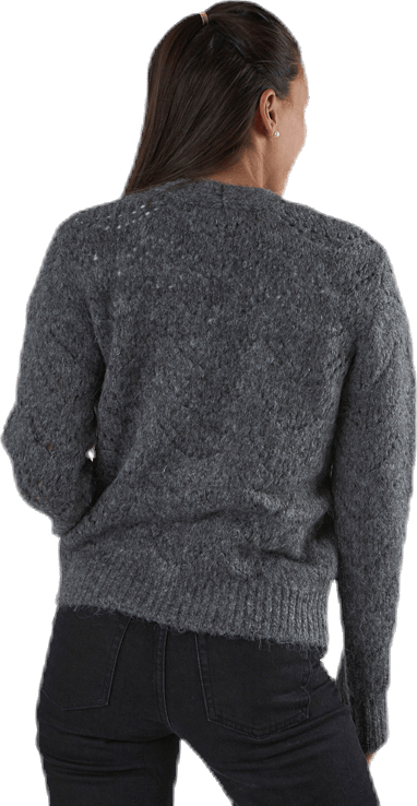 Bibi Ls  Knit Cardigan Grey - Bild 3