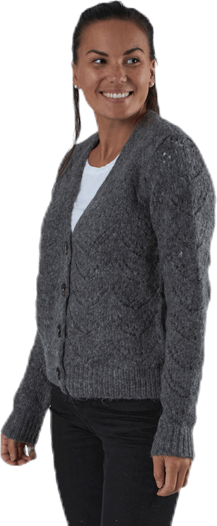 Bibi Ls  Knit Cardigan Grey - Bild 4