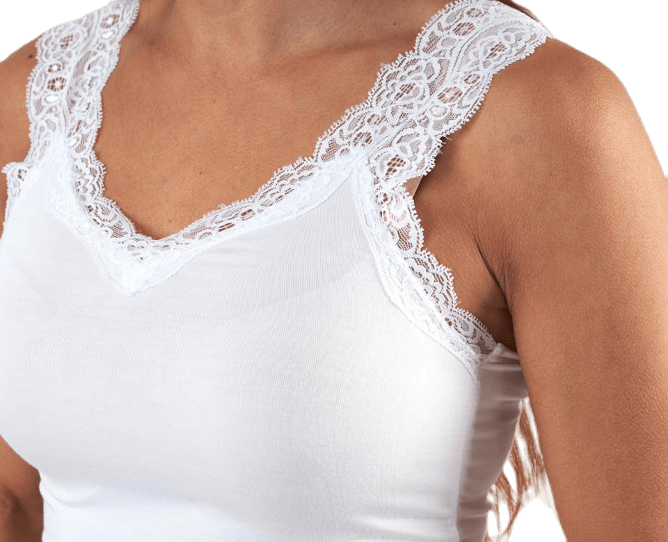 Barbera Lace Top White - Bild 5