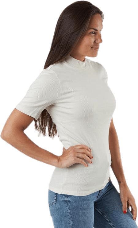 Birdie Ss T-Neck White - Bild 2