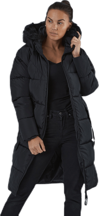 only monica long puffer coat