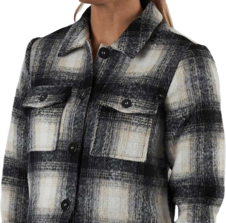 Lou Short Check Jacket Cc Otw Grey - Bild 4