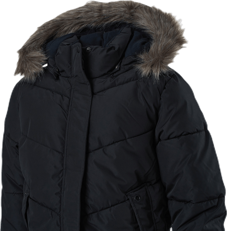 Mabecca Long Puffer Jacket Black - Bild 4