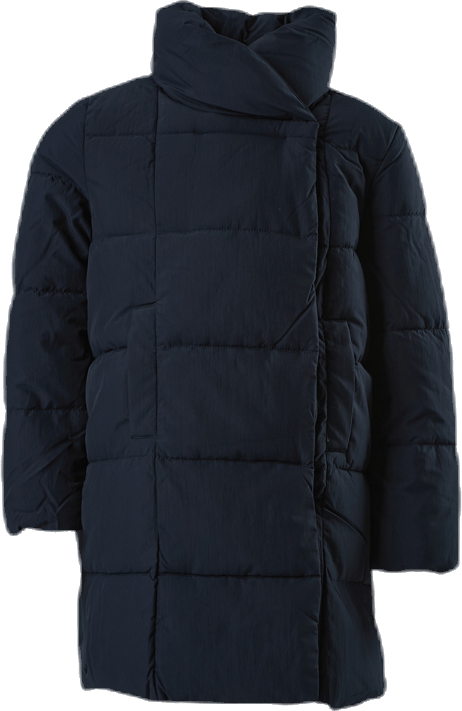 Dolly Long Puffer Coat Blue