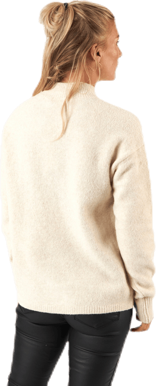 Skyla Ls O-Neck Wool Knit Grey - Bild 2