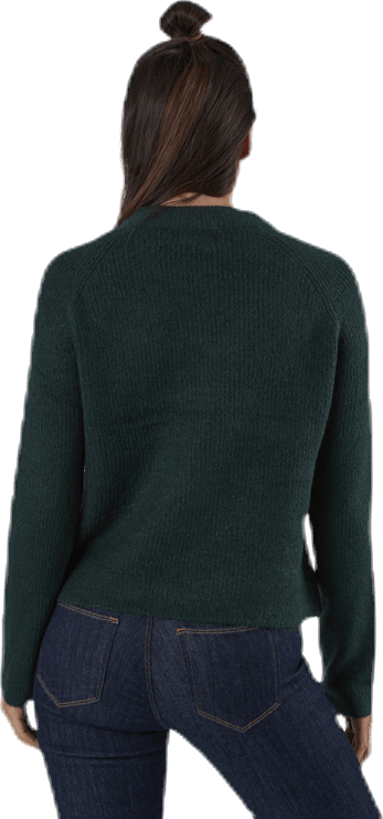 Ellen Ls O-Neck Knit Green - Bild 3