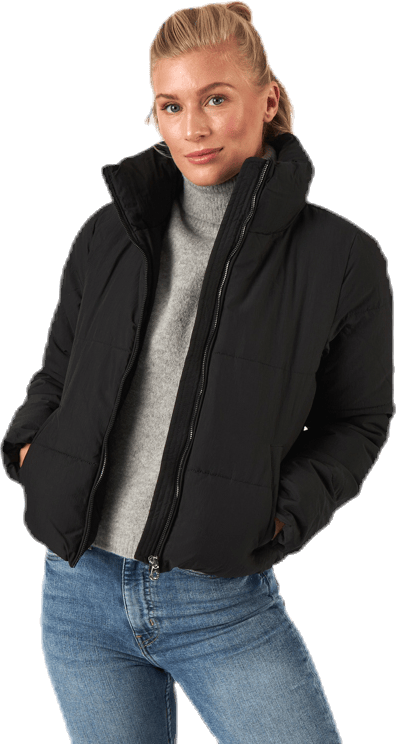 Dolly Short Puffer Jacket Otw Black