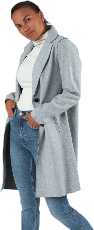 Carrie Bonded Coat Otw Grey - Bild 4