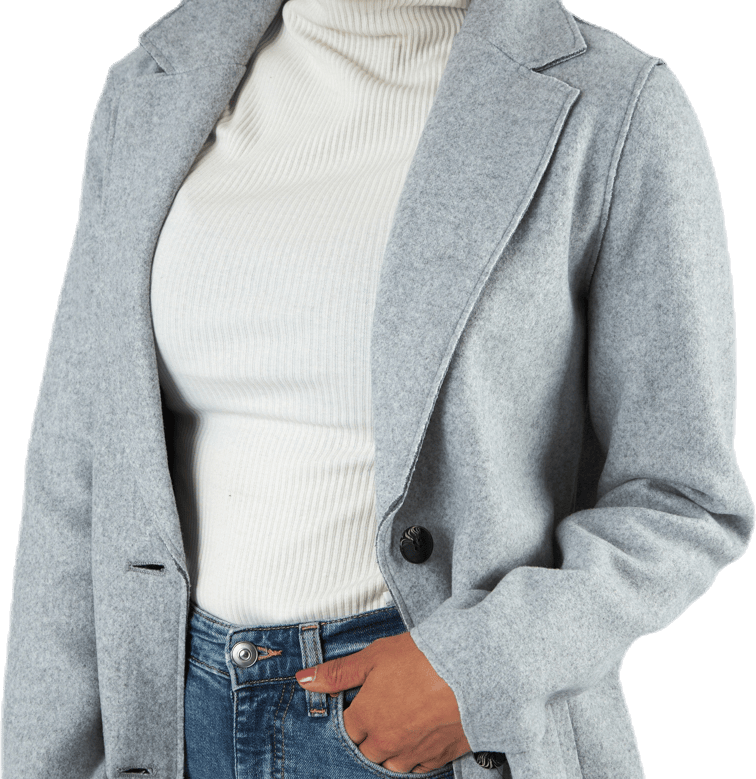 Carrie Bonded Coat Otw Grey - Bild 5