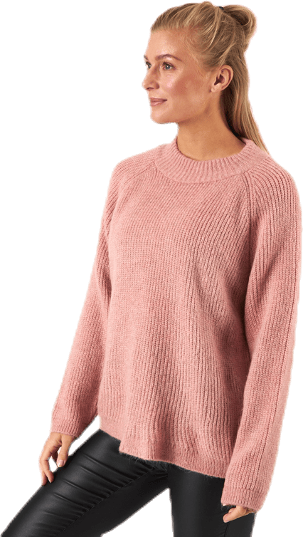 Jade L/S Pullover Knt Red