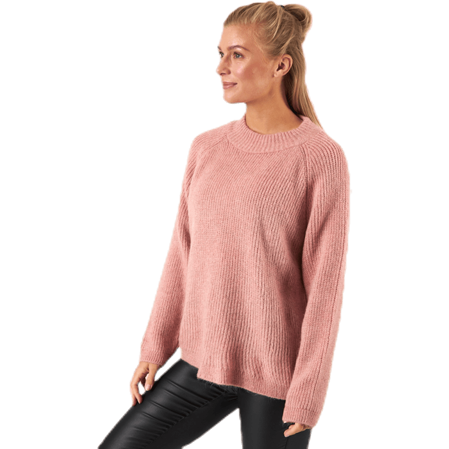 Jade L/S Pullover Knt Red