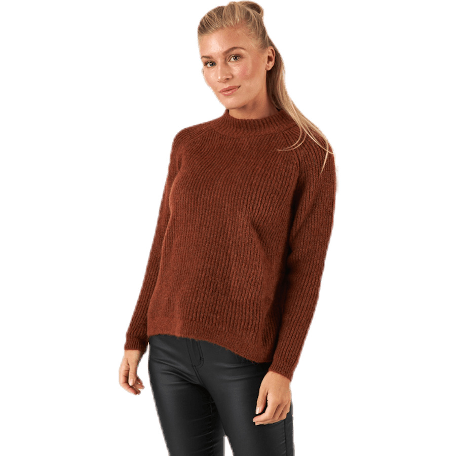 Jade L/S Pullover Knt Beige
