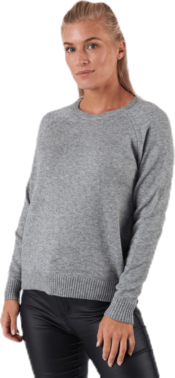 Lesly Kings L/S Pullover Knt Grey