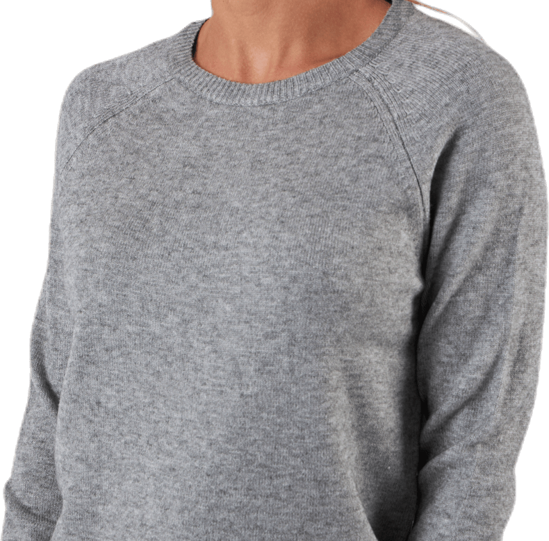 Lesly Kings L/S Pullover Knt Grey - Bild 4