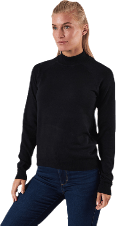 Esera Ls High Neck Knit Black - Bild 2