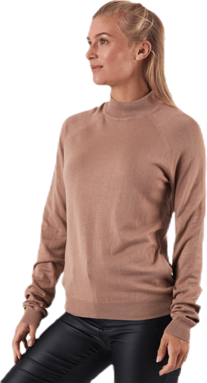 Esera Ls High Neck Knit Beige - Bild 2