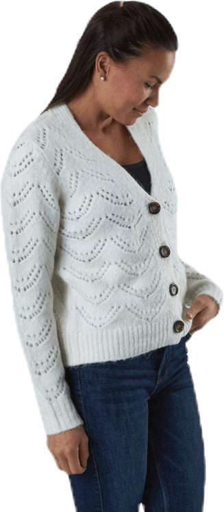 Bibi Ls  Knit Cardigan White - Bild 2