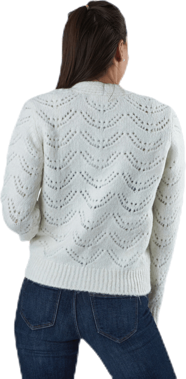 Bibi Ls  Knit Cardigan White - Bild 3