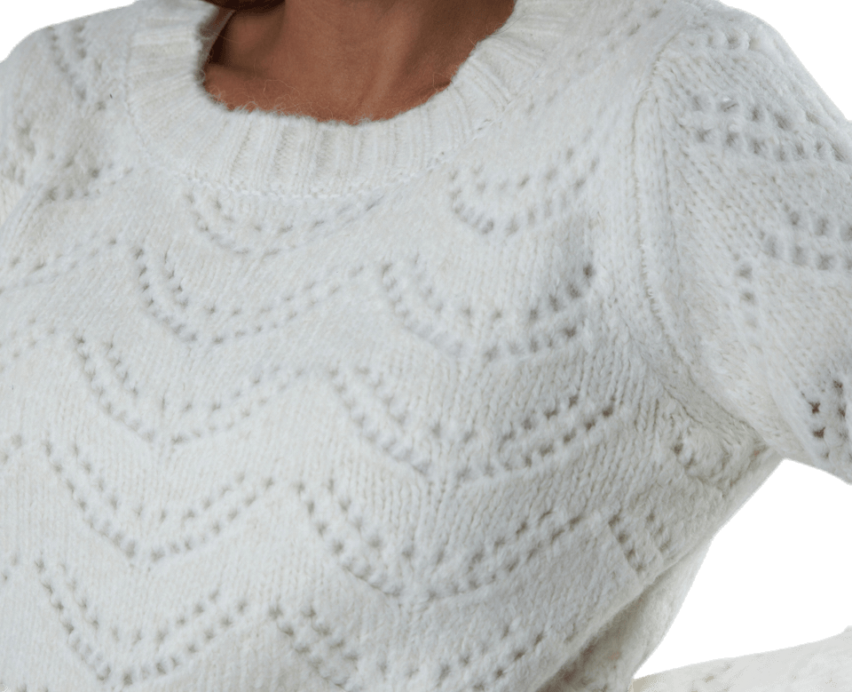 Bibi Ls Knit White - Bild 5